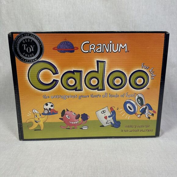 Cranium Cadoo‎ Board Game Complete NEW Shrink Wrap 2001 - Picture 1 of 6